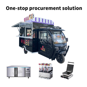 Camion de vente ambulante 2025, chariots chinois haut de gamme à vendre, chariot de crème glacée pour restaurant, remorque alimentaire - Product Image 6