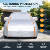 Housse de protection automobile universelle imperméable, résistante, respirante, anti-neige et anti-soleil