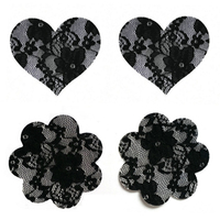 Forme personnalisée du sein Nipple Cover Stickers Sexy Nipple Pasties Glitter Breast Sticker pour fille Party Decoration