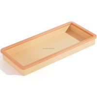 Boîte de rangement en silicone de qualité supérieure, écologique, de qualité alimentaire, pour un usage quotidien