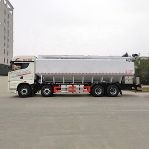 รถบรรทุกขนส่งอาหารสัตว์แบบใหม่เอี่ยม FAW Buk -fodder ระบบไฮดรอลิก สำหรับบรรจุอาหารสัตว์ 8x4 รถบรรทุกขนส่งสินค้าขนาดใหญ่ รถบรรทุกอาหารสัตว์ - Product Image 3