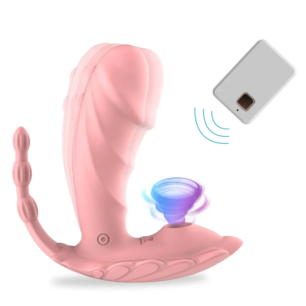Saugender Multi-Vibrationen-Fernbedienung tragbarer Vibrator Sexspielzeug für Erwachsene Großhandel für Männer und Frauen