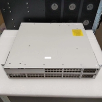 Switch Jaringan C9300-48P-E/C9300-48P-A 48-Port Gigabit PoE+ Terkelola Mendukung Ekspansi 10G dengan Catu Daya AC 715W