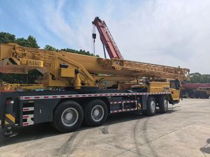 יד שנייה-90% באיכות גבוהה חדש פונקציונלי מלא <span class=keywords><strong>70</strong></span> טון משאית עגורן xcm qy70kc 2022 מודל 64.5 מ 'הרמת גובה ג' יאנגסו - Product Image 6