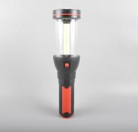Super Bright 800 Lumen Réglable USB Rechargeable 360 Cob Camping Travail Lampe Led Trépied avec crochet avec lampe de poche