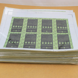 Étiquette de logo auto-adhésive personnalisée de haute qualité, autocollants Foon imperméables adhésifs personnalisés, étiquettes de congélateur - Product Image 4