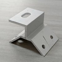 Support de montage photovoltaïque en forme de T en alliage d'aluminium anodisé Hebei Jingshuo 6063-T5, accessoires pour panneaux solaires photovoltaïques