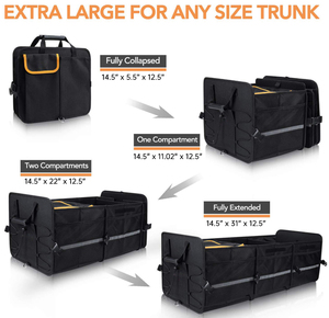 Folding Trunk Organizer - Large Capacity Storage Box