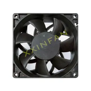 Free Sample DC Brushless Axial Flow Cooling Fan 9238 92x92x38mm 12v 24v 48v Large Air Volume For Server DC 12V Cooling Fan