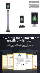 NFC thẻ thông minh RFID QR Nhận dạng khuôn mặt kiểm soát truy cập thiết bị đầu cuối đấm thẻ tham dự Máy tầm nhìn ban đêm thông minh hệ thống an ninh - Product Image 5