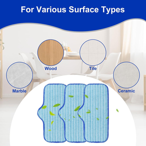 Tampons de rechange en microfibre pour <span class=keywords><strong>nettoyeur</strong></span> <span class=keywords><strong>vapeur</strong></span> <span class=keywords><strong>Dupray</strong></span> <span class=keywords><strong>Neat</strong></span>, accessoires durables, réutilisables et lavables pour <span class=keywords><strong>nettoyeur</strong></span> <span class=keywords><strong>vapeur</strong></span> - Product Image 4