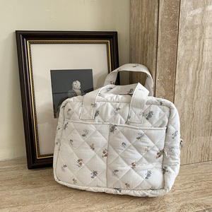 Niche grande capacité sac fourre-tout mignon princesse sac pour enfants femme sac à main matelassé fourre-tout momie sac - Product Image 4