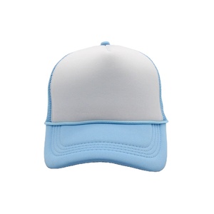 Mũ lưỡi trai nam nữ chất liệu xốp nhẹ, 5 tấm lưới, màu trơn, điều chỉnh được bằng khóa cài, làm từ vải Oxford Terry Jersey - Product Image 6