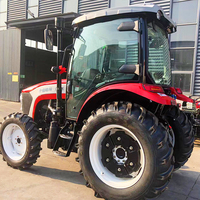 Fabricant de chargeurs de tracteurs agricoles 4x4, mini-tracteurs diesel compacts de Chine, tracteurs de 50 CV et 60 CV, excavatrices et pelles rétrocaveuses