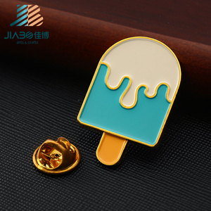 Jiabo 20-Years Factory – épingles à crème glacée en émail doux personnalisé, mini Badges broches pour vêtements et sacs - Product Image 5