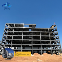 Nouveau bâtiment d'appartements préfabriqué à plusieurs étages en structure métallique pour usage résidentiel et commercial, durable et facile à installer
