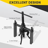 Kit d'extracteurs de roulements intérieurs à 3 mors, extracteur de roulements aveugles, extracteur de bagues et d'engrenages, extracteur de roulements de roue, extracteur d'engrenages pilotes