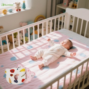 Dễ Thương Trang Trí Nội Thất <span class=keywords><strong>Comforter</strong></span> Khăn Ga Giường 100% Cotton Đặt Đệm Hỗ Trợ Bé Bảo Vệ Gối Cho Bé Trai Nhỏ Cô Gái - Product Image 5