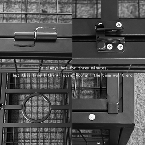 <span class=keywords><strong>BDSM</strong></span> debout fer Cage SM formation grande punition adulte sexe jeu outil chien esclave Bondage meubles retenue Cage - Product Image 4
