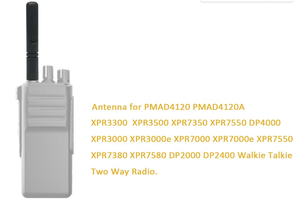 Antena Corta VHF PMAD4120A Compatible con Moto XPR3300, XPR3500, XPR7350, XPR7550, DP4000, XPR3000 Walkie-Talkie - Product Image 2