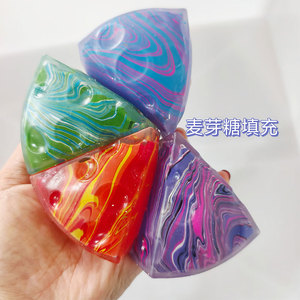ของเล่นบีบชีส Flow Mark ของเล่นบีบสร้างกล้ามเนื้อ Needoh Square ของเล่นบีบมอลต์ซูการ์ ของเล่นบีบระบายความเครียด - Product Image 4