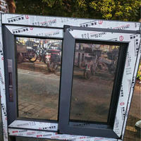 Fenêtres coulissantes horizontales automatiques de haute qualité en alliage d'aluminium, verre Low-E écoénergétique, insonorisées, pour extérieur et sous-sol