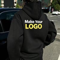 Sweat-shirt à capuche personnalisé avec impression respirante, logo et design sur mesure, impression par transfert DTF