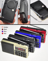 Radio FM portable mini XC-L238 OEM avec lecteur MP3 USB AAC et carte SD