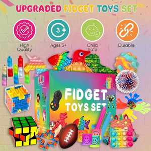 Calendario de Adviento al por Mayor con 24 Cajas Sorpresa Sensoriales de Plástico Rellenables con Renos, Juguete Sensorial Personalizado de Navidad para Niños - Product Image 4