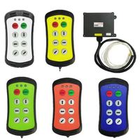 Télécommande sans fil industrielle A600 LCC DC10-30V pour remorque à benne basculante, rampe, treuil, grue avec portée de 100 m, protection IP66