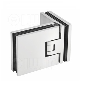 Support mural réglable en <span class=keywords><strong>angle</strong></span> personnalisé, charnière de <span class=keywords><strong>douche</strong></span> en laiton à 90 degrés, pince de porte en verre style hôtel - Product Image 2