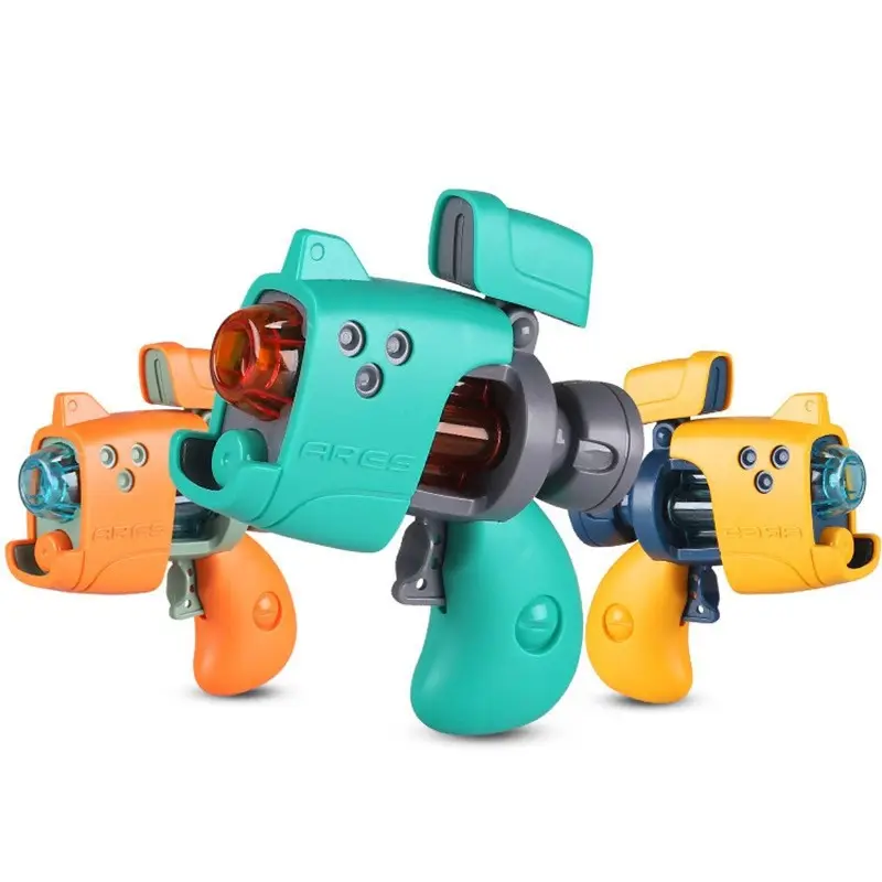 Mini ses ve hafif elektrikli tabanca, 0-3 yaş için çok renkli ses tabancası: mükemmel çocuk oyuncak ve bebek müzik oyuncak