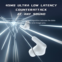 Grosir Headset Gaming Bluetooth Audifonos Lampu RGB Latensi Rendah Earphone TWS Hifi Bass Earbuds Nirkabel In-ear Headphones