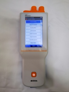 เครื่องวัดคุณภาพน้ำแบบพกพาดิจิตอล วัดค่า pH/<span class=keywords><strong>ORP</strong></span>/EC/ความนำไฟฟ้า/TDS/ความเค็ม/DO/อุณหภูมิ - Product Image 3