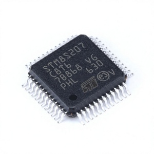 LQFP-48 STM8S207C8T6แฟลช8-bit MCU 64 KB 24 MHz CPU แบบบูรณาการอุปกรณ์อิเล็กทรอนิกส์สำหรับผู้บริโภค - Product Image 1