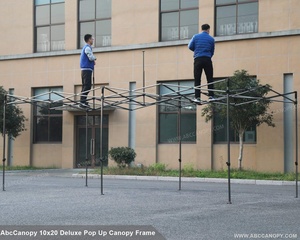 ABCCANOPY-carpa plegable de 10x15 pies con marco de acero, cenador ignífugo, toldo para playa - Product Image 6