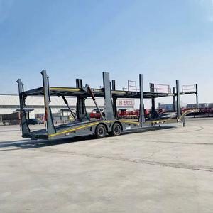 Transport de voitures, remorque porte-voitures à double étage pour 6 à 8 voitures, 2 essieux, fournisseurs - Product Image 1