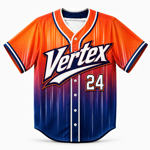 Uniforme de baseball personnalisé sublimé, impression à la demande, livraison directe, t-shirt de baseball personnalisé, t-shirts de baseball pour hommes - Product Image 1