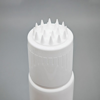 Tube vide pour sérum capillaire avec tête de massage multi-pointes, emballage cosmétique pour soins capillaires, tubes en plastique