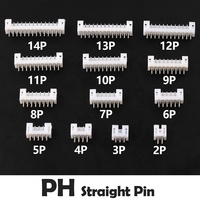 Connecteur Molex 2 à 16 broches, pas de 2,0 mm, connecteur XH JST femelle 4 broches, connecteur wafer 2,54 mm pour câble vers carte PCB