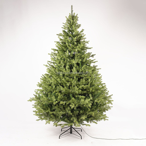 Nhà Máy Tốt Nhất Bán Balsam Cây Linh sam Sang Trọng 7.5ft Sống Động Như Thật Pre-Thắp Sáng Rộng Nhân Tạo Cây Giáng Sinh Với Đèn - Product Image 3