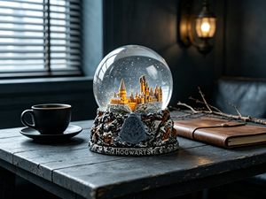 Custom 3D Building Snow Globe Send Photo Handmade Resin Castle Landmark <strong>Glass</strong> Water Globe 10cm for Brand VIP Christmas Gift - Product Image 3