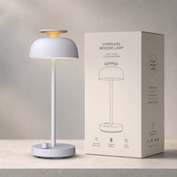 Haut-parleur diffuseur de sons apaisants avec 10 sons blancs intégrés, 5 niveaux de volume, minuteur 30/60/90 min, rechargeable par USB, à poser sur table