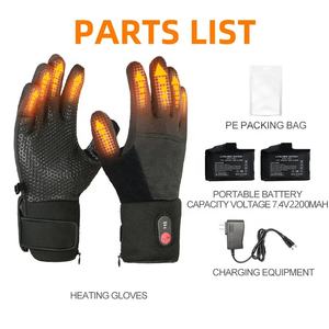 Guanti Invernali da Esterno Riscaldati Elettricamente con Batteria Ricaricabile e Riscaldamento Intelligente - Product Image 3