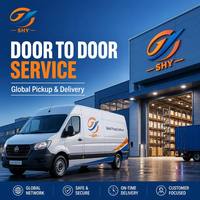 Service de logistique DDP porte-à-porte, expédition LCL + Express, transitaire, transport mondial, agent maritime professionnel