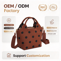 Sac à main tricoté personnalisé pour femme, sac fourre-tout tendance, élégant et moderne, sac hobo à nœuds grande capacité