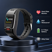 Jam Tangan Pintar Android GPS 4G SIM dengan Tombol SOS, Monitor Detak Jantung, Tahan Air IP67, Daya Tahan Baterai 6-7 Hari, Casing Aloi, Tali Silikon