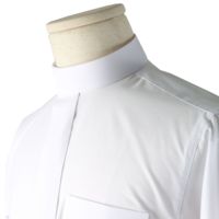 Offre Spéciale : Robes Blanches Décontractées pour Hommes avec Col Contrastant et Nouvelle Robe Longue Blanche de Prière Aïd pour Hommes, Style Dubaï Thobe Jubba Kaftan