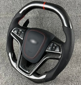 Volant en cuir et fibre de carbone de haute qualité pour <span class=keywords><strong>Chevrolet</strong></span> Cruze, <span class=keywords><strong>prix</strong></span> de gros usine - Product Image 3