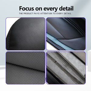 Housses de siège avant Housse de siège de voiture PU de remplacement pour Mercedes-Benz E350 E550 2010-2014 - Product Image 6